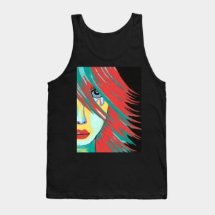 INDIE  Pretty Woman Painting Tank Top